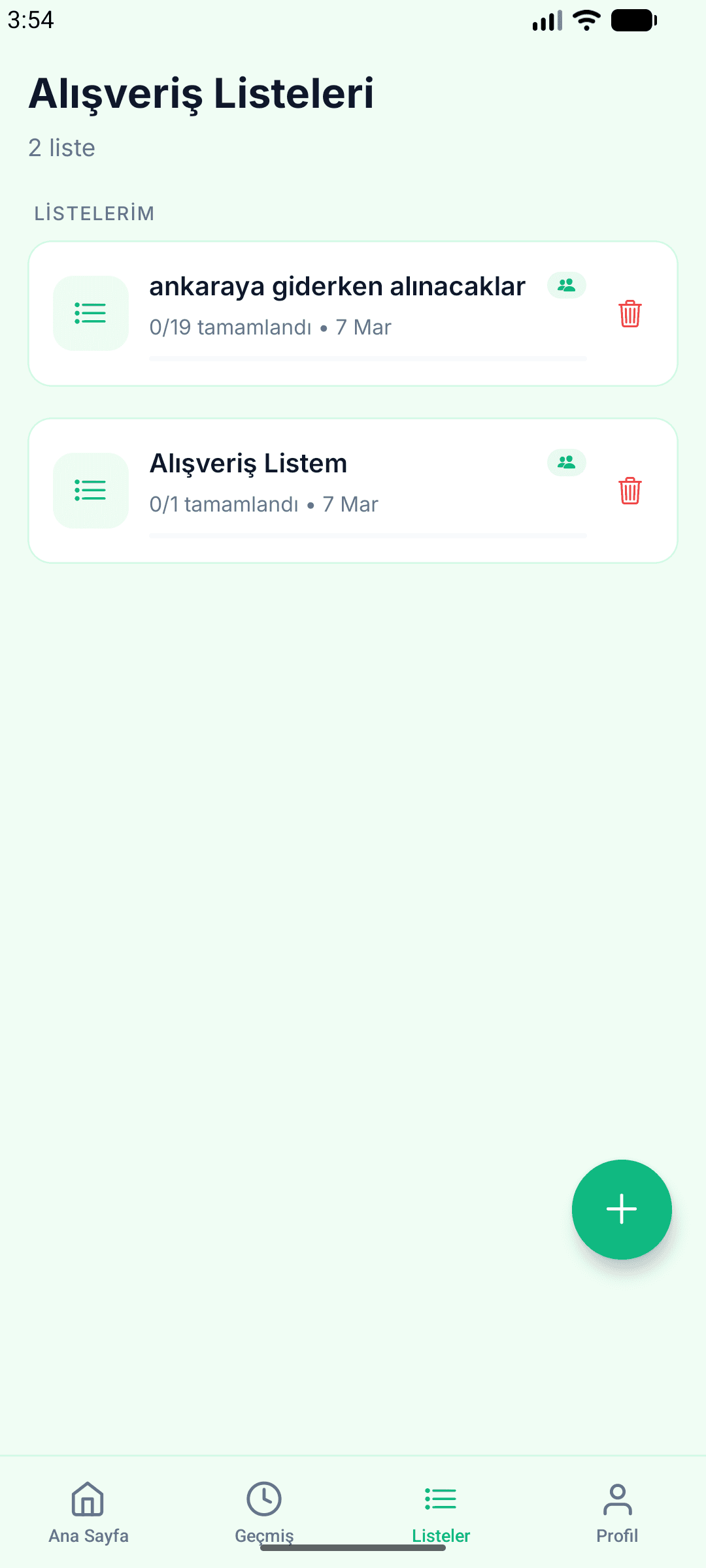 Besin Tarayıcı Rapor Ekranı
